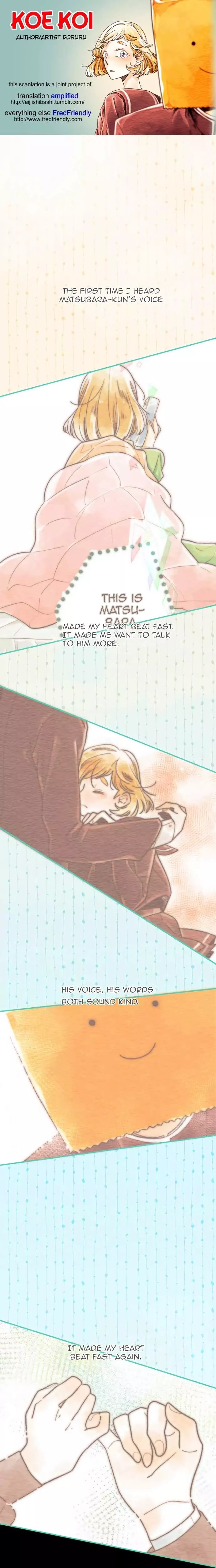Read Koe Koi Chapter 8 - Kind Person Online