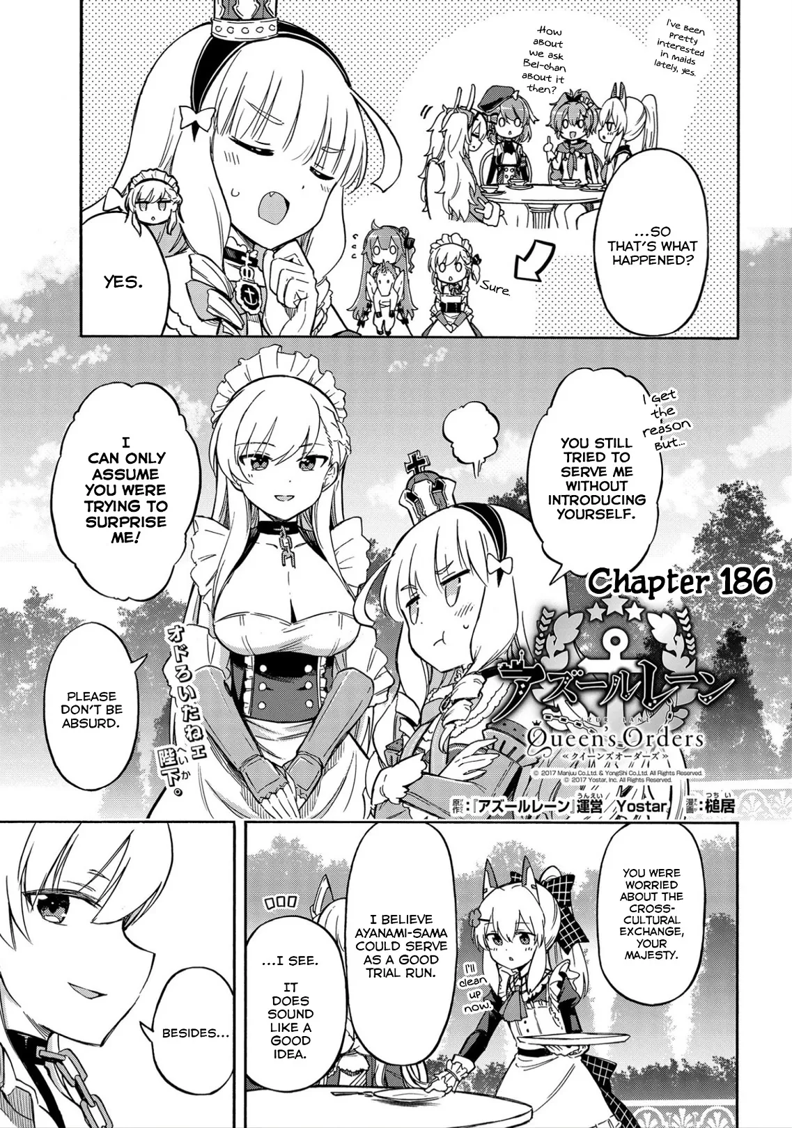 Read Azur Lane: Queen’s Orders Chapter 186 Online