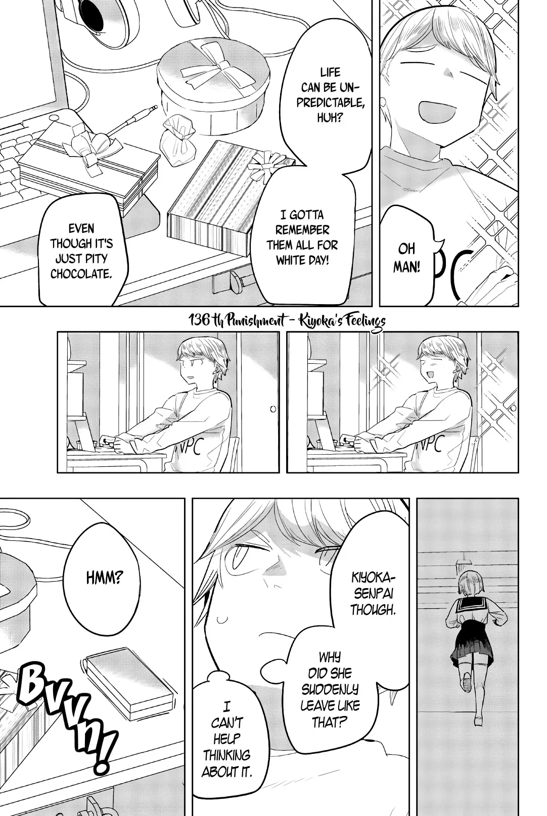 Read Houkago no Goumon Shoujo Chapter 136 - Kiyoka's Feelings Online