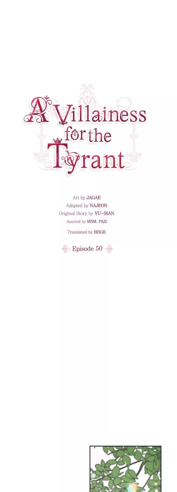 Read A Villainess for the Tyrant Chapter 50 - S1 Finale Online