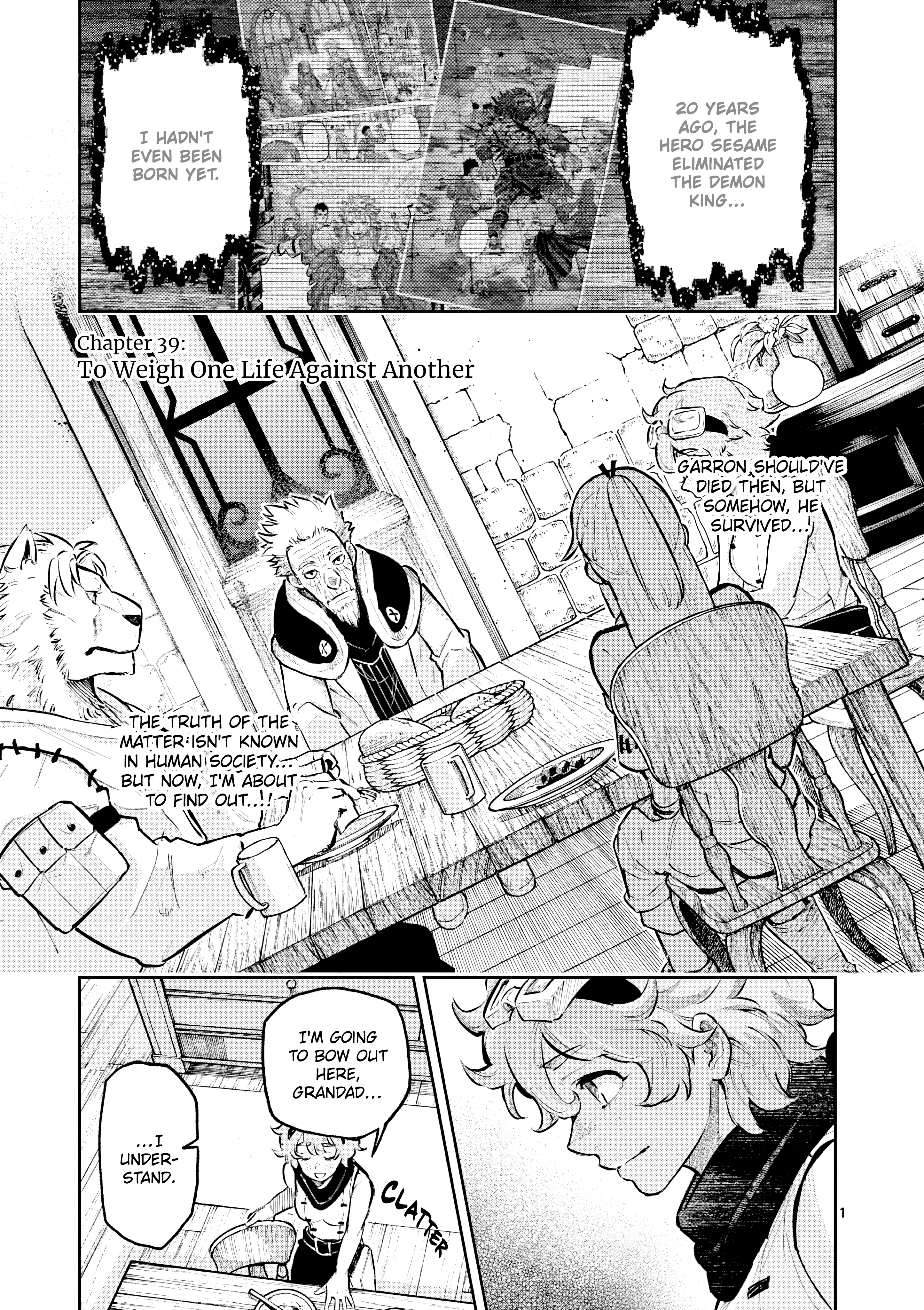 Read Juuou to Yakusou Chapter 39 - To Weigh One Life Against Another Online