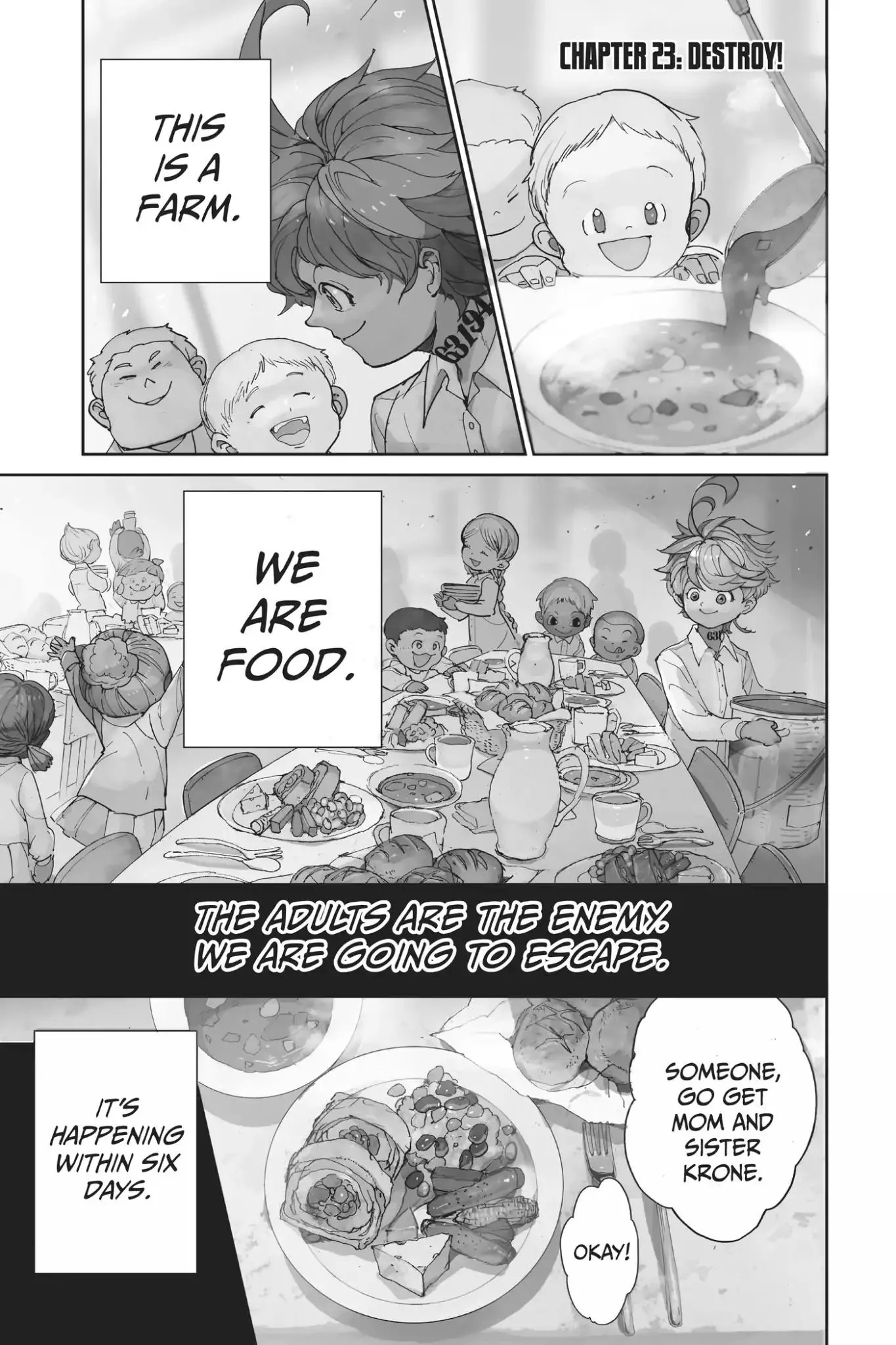 Read Yakusoku no Neverland Chapter 23 - Destroy! Online