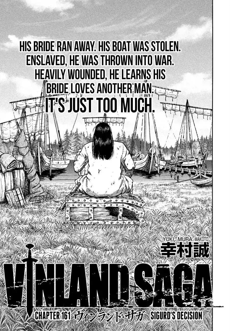 Read Vinland Saga Chapter 161 - Sigurd S Decision Online