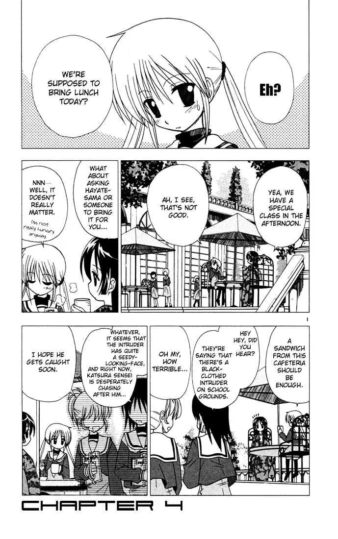 Read Hayate no Gotoku! Chapter 35 - It's Not Like Idiots, Smoke and Cats Like to Ascend to High Places Online