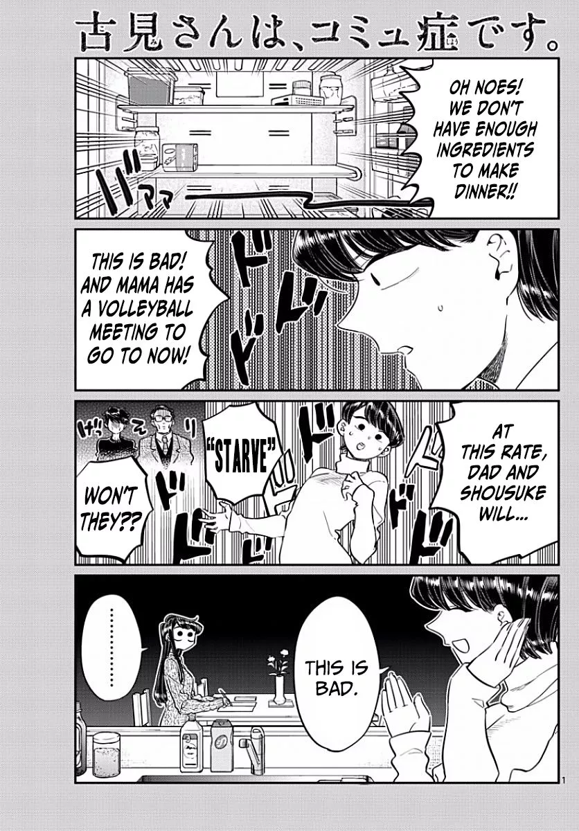 Read Komi-san wa Komyushou Desu Chapter 96 - Vol.7 Ch.96: Shopping for dinner Online