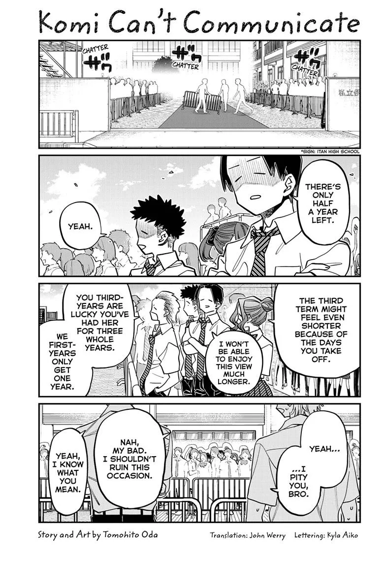 Read Komi-san wa Komyushou Desu Chapter 415 Online