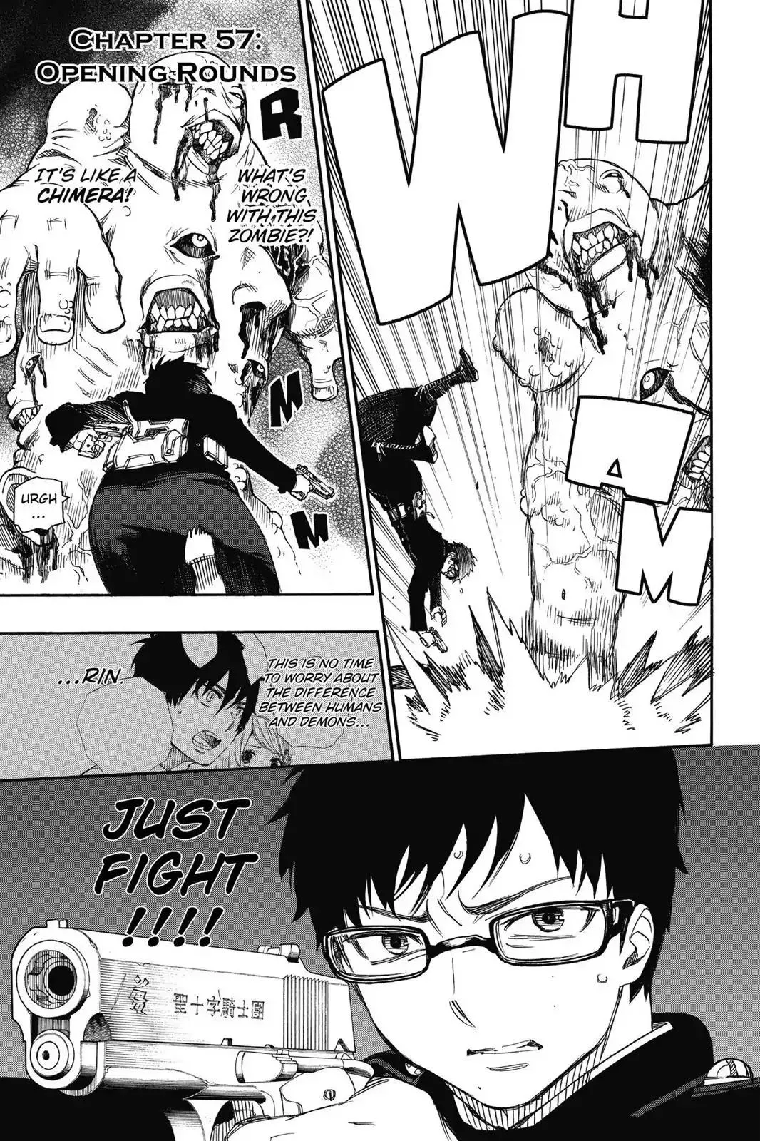 Read Ao no Exorcist Chapter 57 - Opening Rounds Online