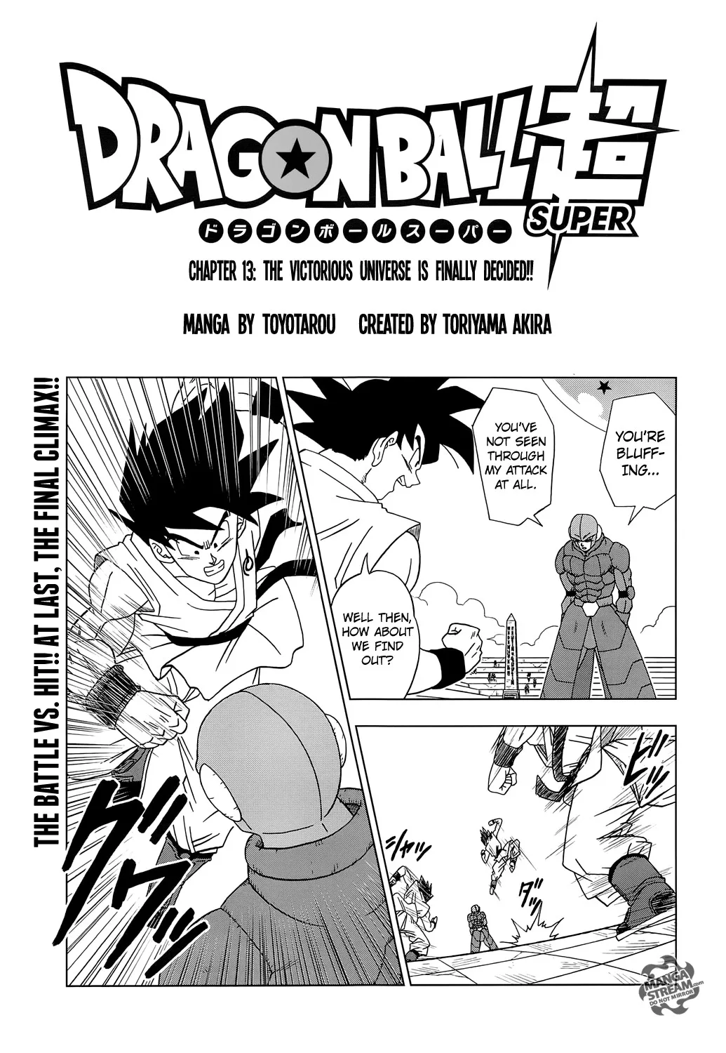 Read Dragon Ball Super Chapter 13 Online