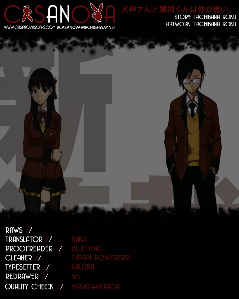 Read Inugami-san to Sarutobi-kun wa Naka ga Warui. Chapter 2 - What Will You Bet? Online