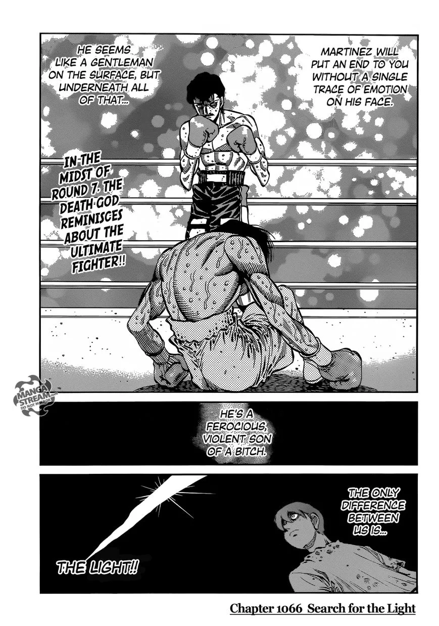 Read Hajime no Ippo Chapter 1066 - Search For the Light Online