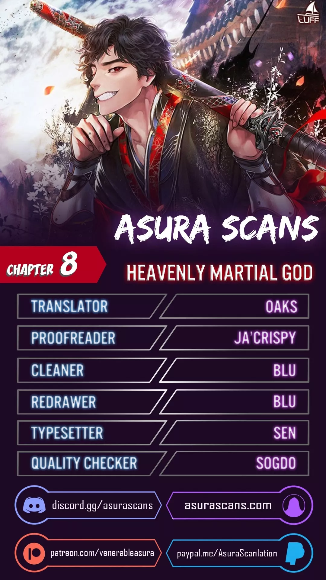 Read Heavenly Martial God Chapter 8 Online