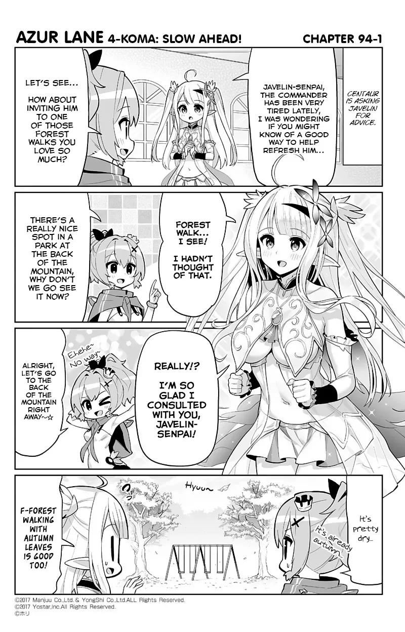 Read Azur Lane 4-koma: Slow Ahead Chapter 94 Online