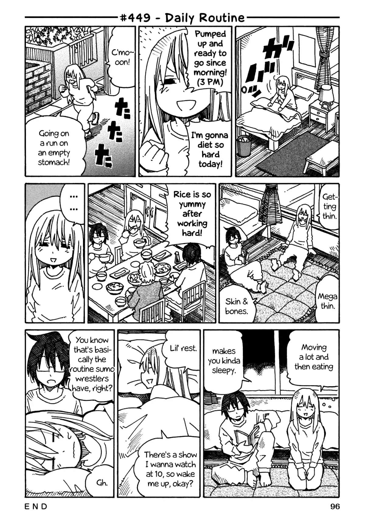 Read Hatarakanai Futari (The Jobless Siblings) Chapter 449 - Daily Routine Online