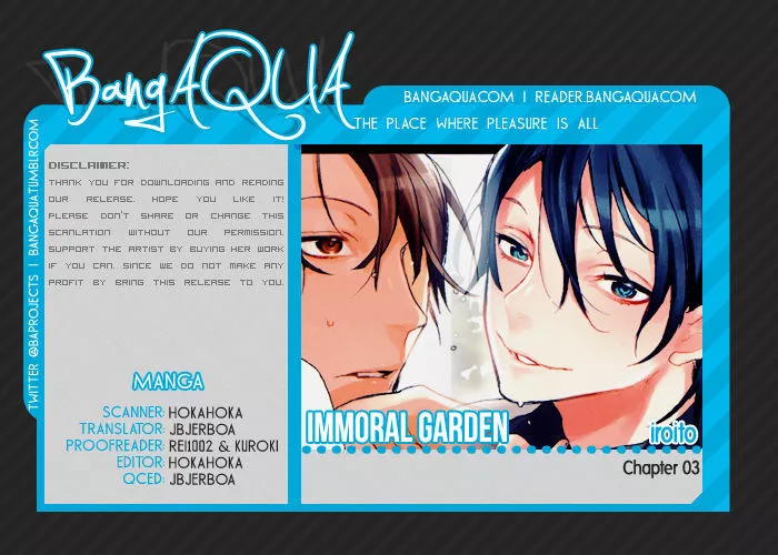 Read Haitoku no Niwa Chapter 3 Online