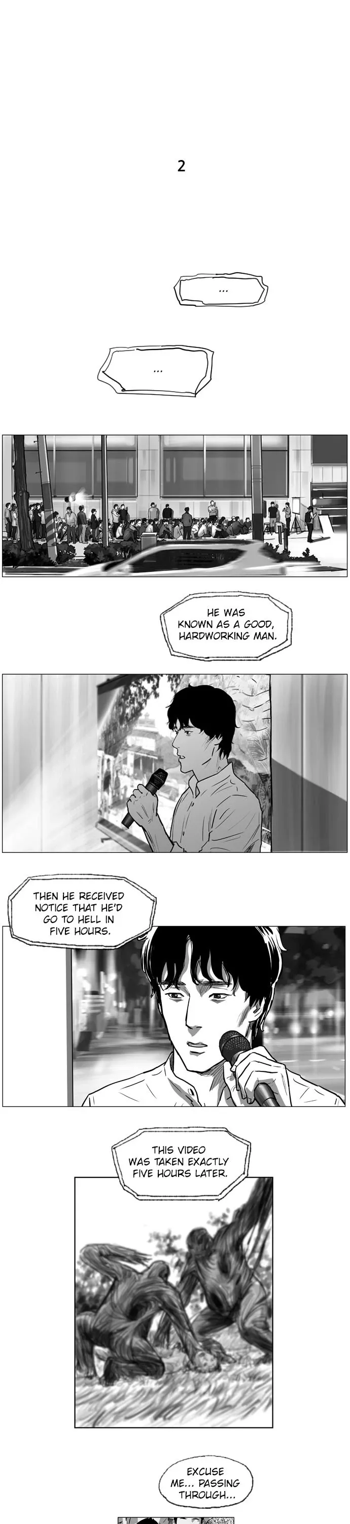 Read The Hellbound Chapter 2 - Episode 2 Online