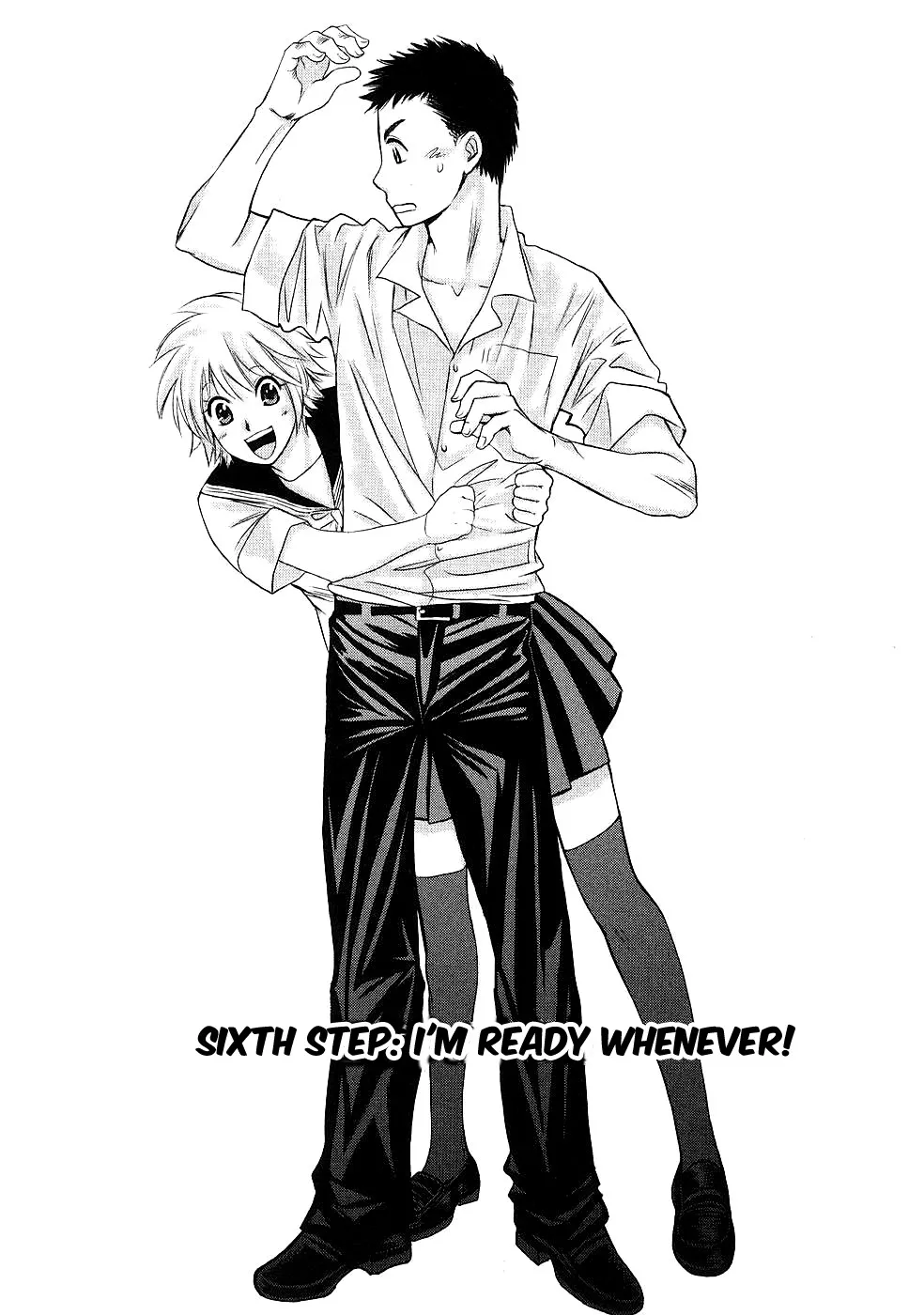Read Hajimete Datteba! Chapter 6 - I'm Ready Whenever! Online