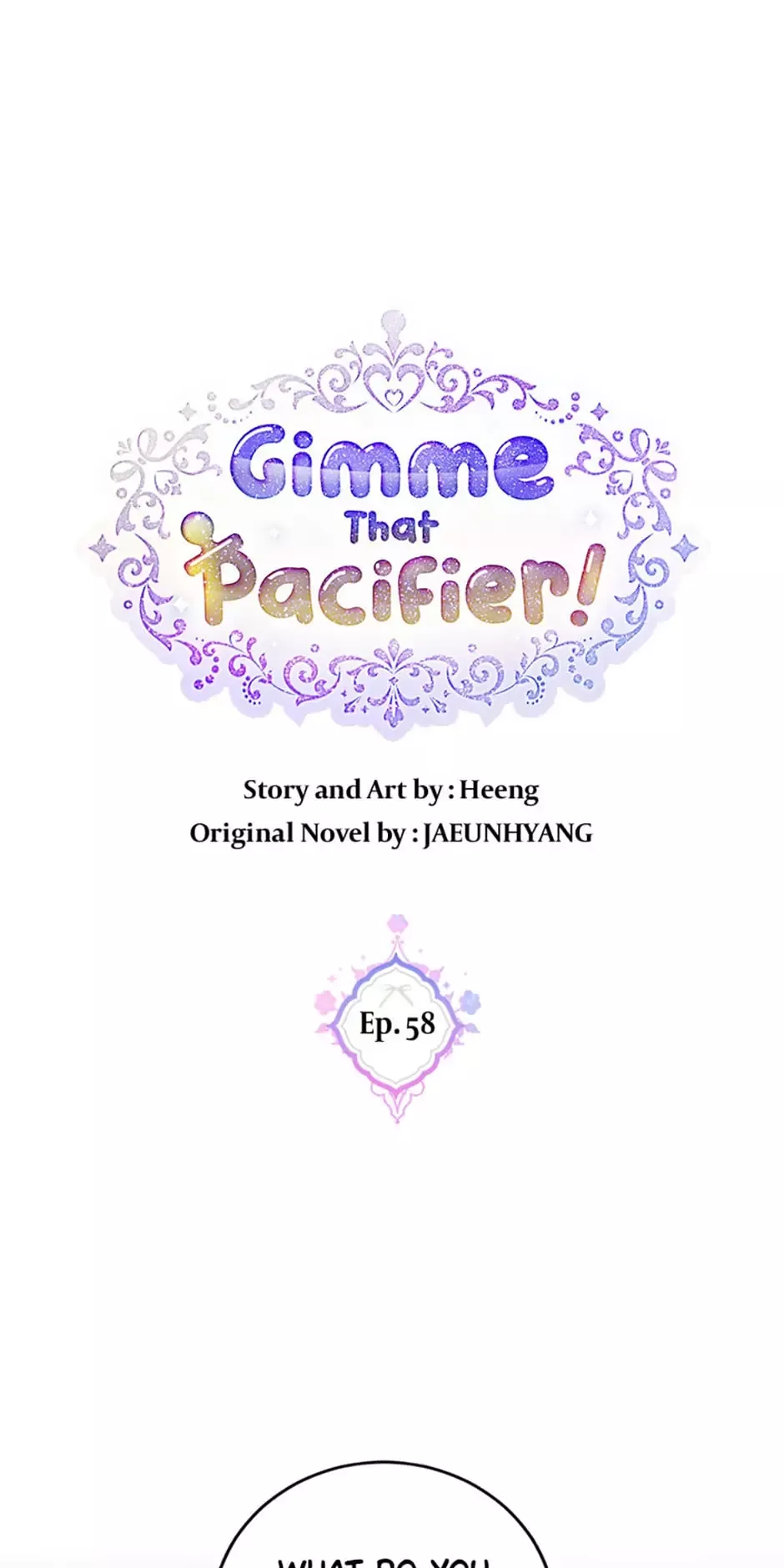 Read Gimme That Pacifier! Chapter 58 Online