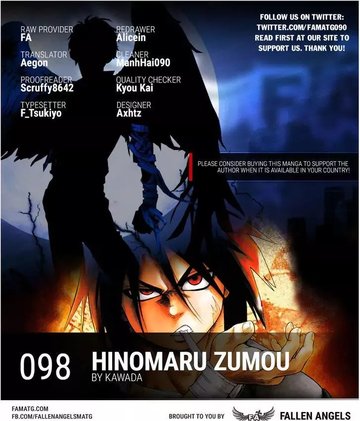 Read Hinomaru Zumou Chapter 98 - A Premonition of Chaos Online