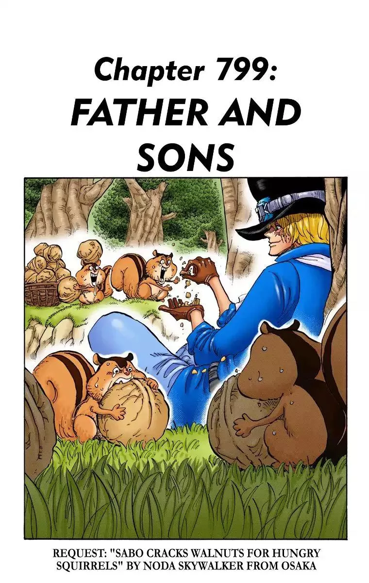 Read One Piece Chapter 799 - Father and Sons Online