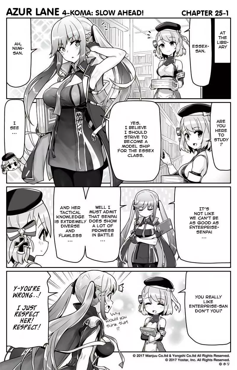 Read Azur Lane 4-koma: Slow Ahead Chapter 25 Online