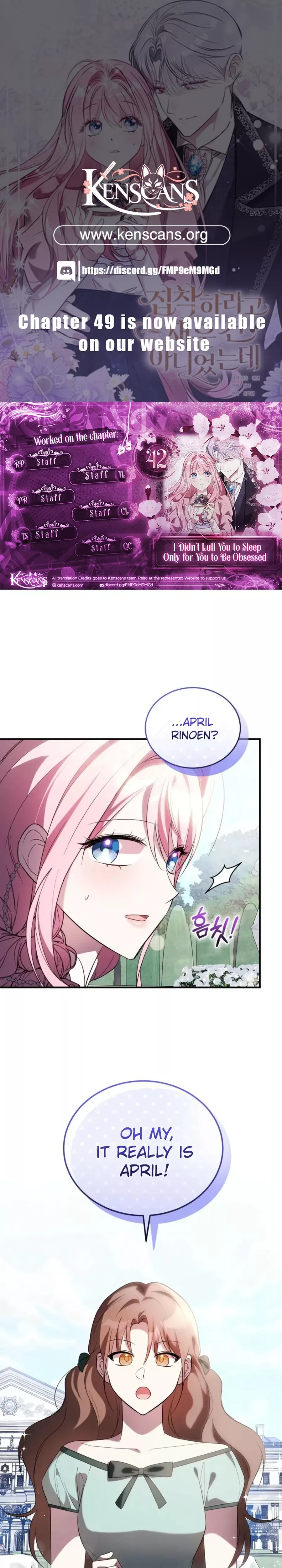 Read I Didn’t Lull You to Sleep Only for You to Become Obsessed with Me Chapter 42 Online