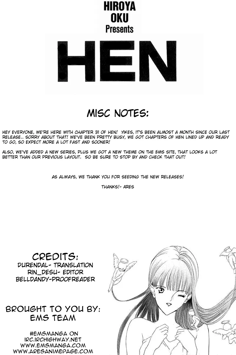Read Hen Chapter 31 - Shyness Online