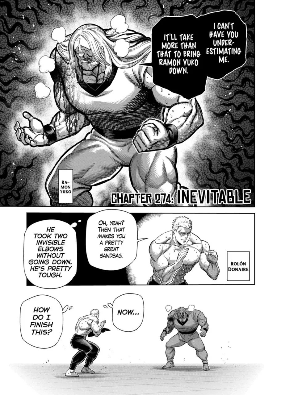 Read Kengan Omega Chapter 274 Online