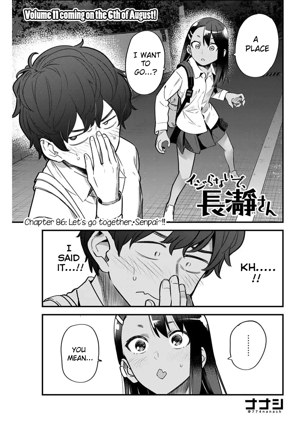 Read Please don’t bully me, Nagatoro Chapter 86 Online