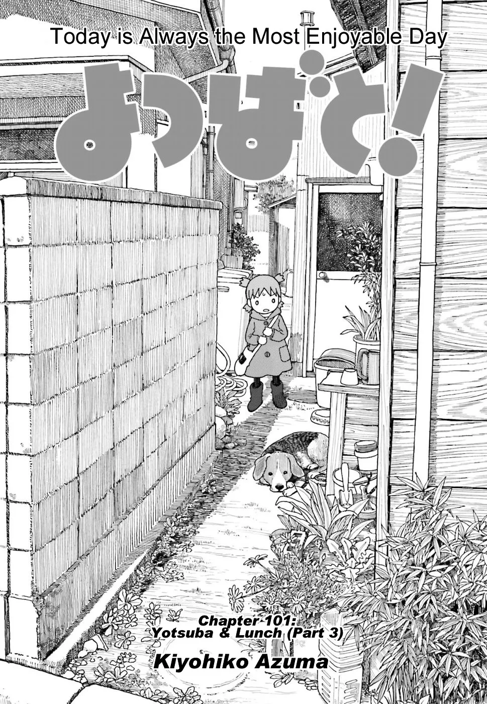 Read Yotsubato! Chapter 97.3 - Lunch With Yotsuba (Part 3) Online