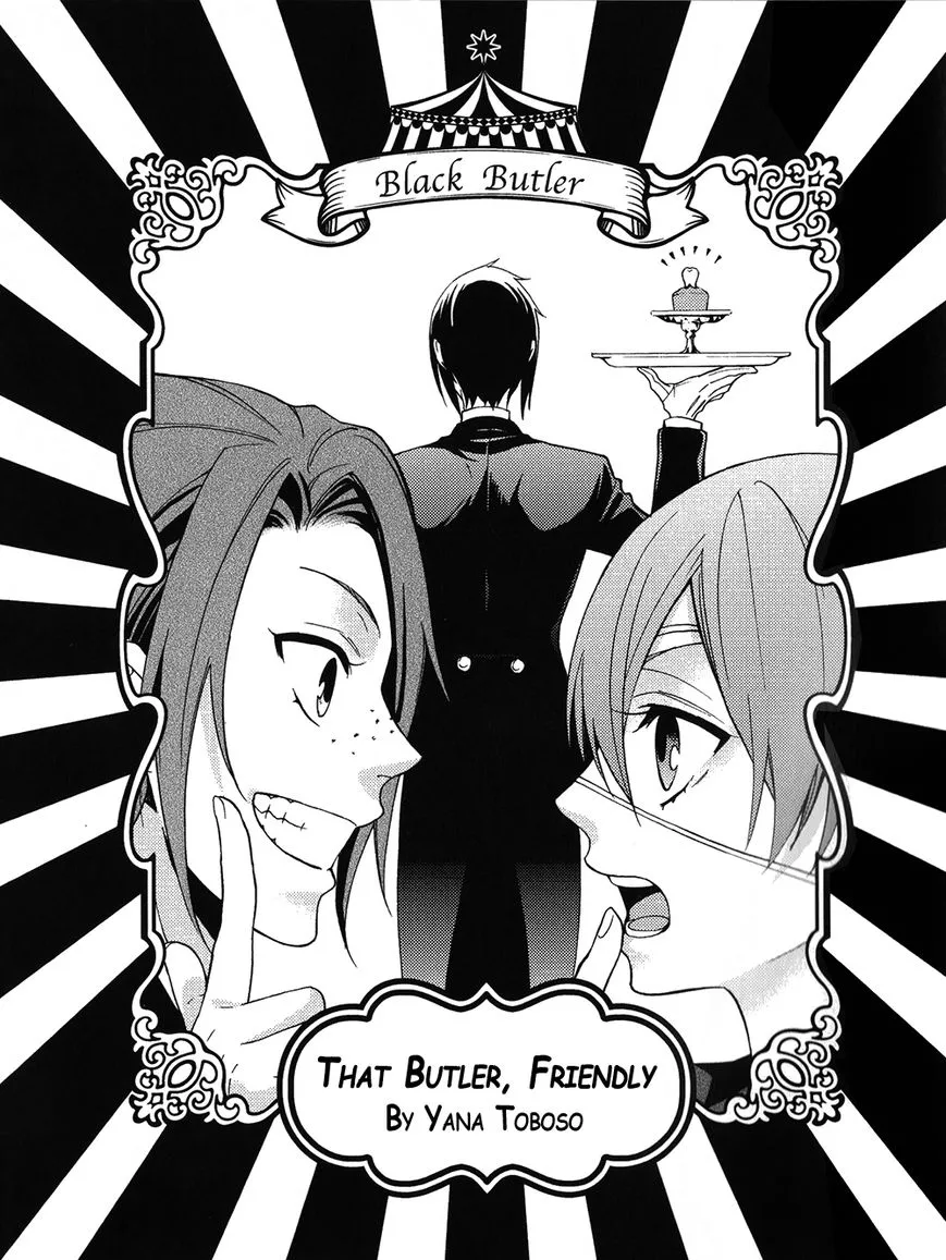 Read Kuroshitsuji Chapter 96.5 - Book of Circus Side Story: That Butler, Friendly Online