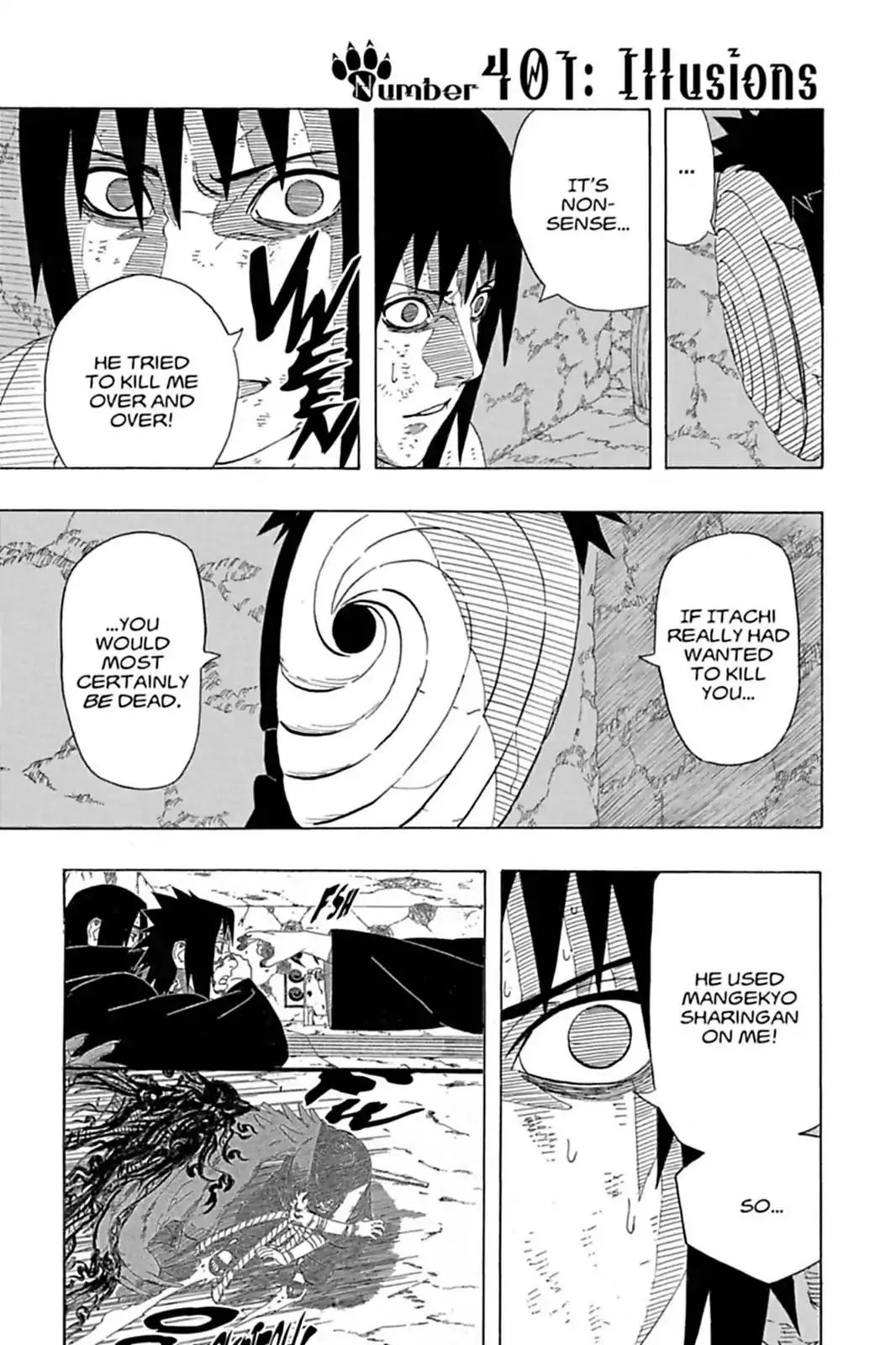 Read Naruto Chapter 401 - Illusions Online