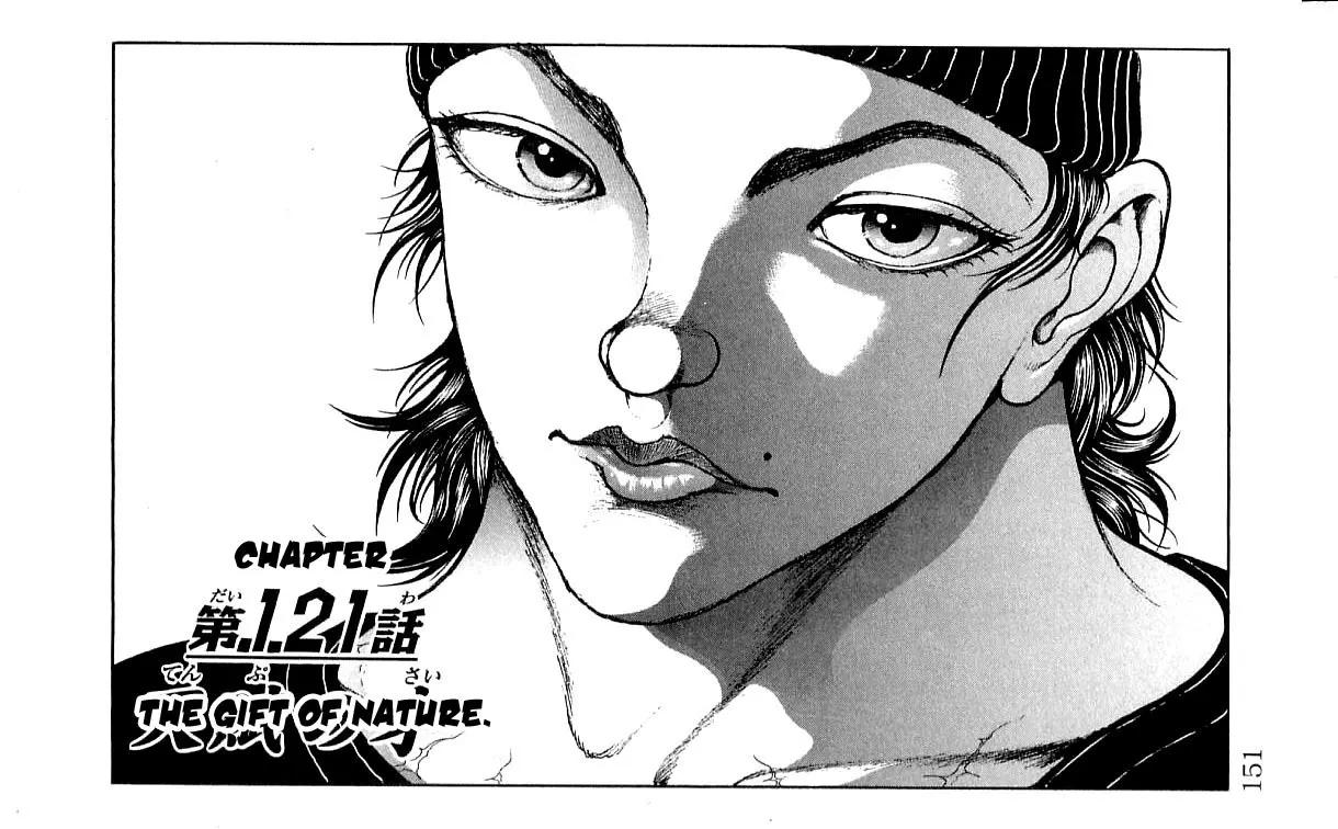 Read Hanma Baki Chapter 121 - The Gift of Nature Online