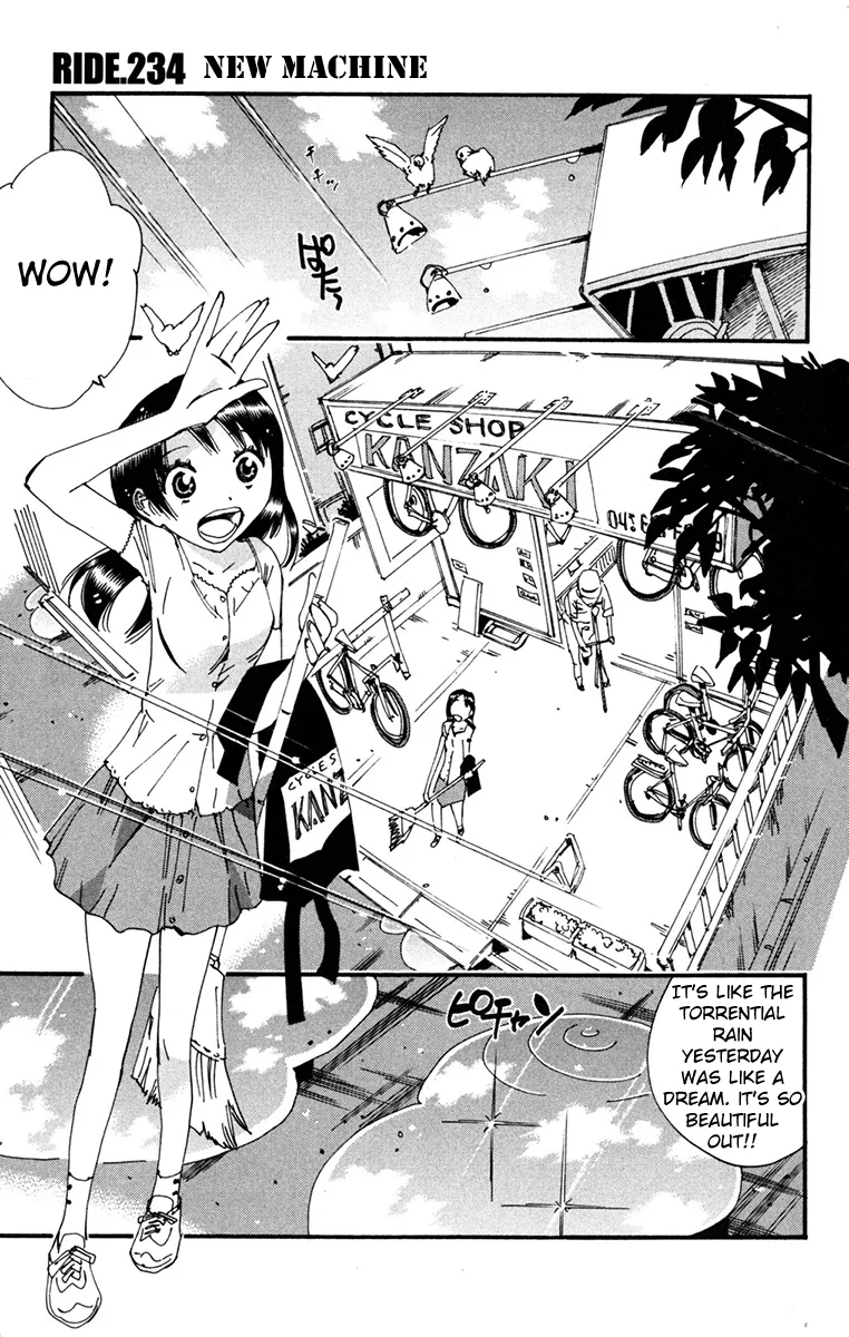 Read Yowamushi Pedal Chapter 234 - New Machine Online