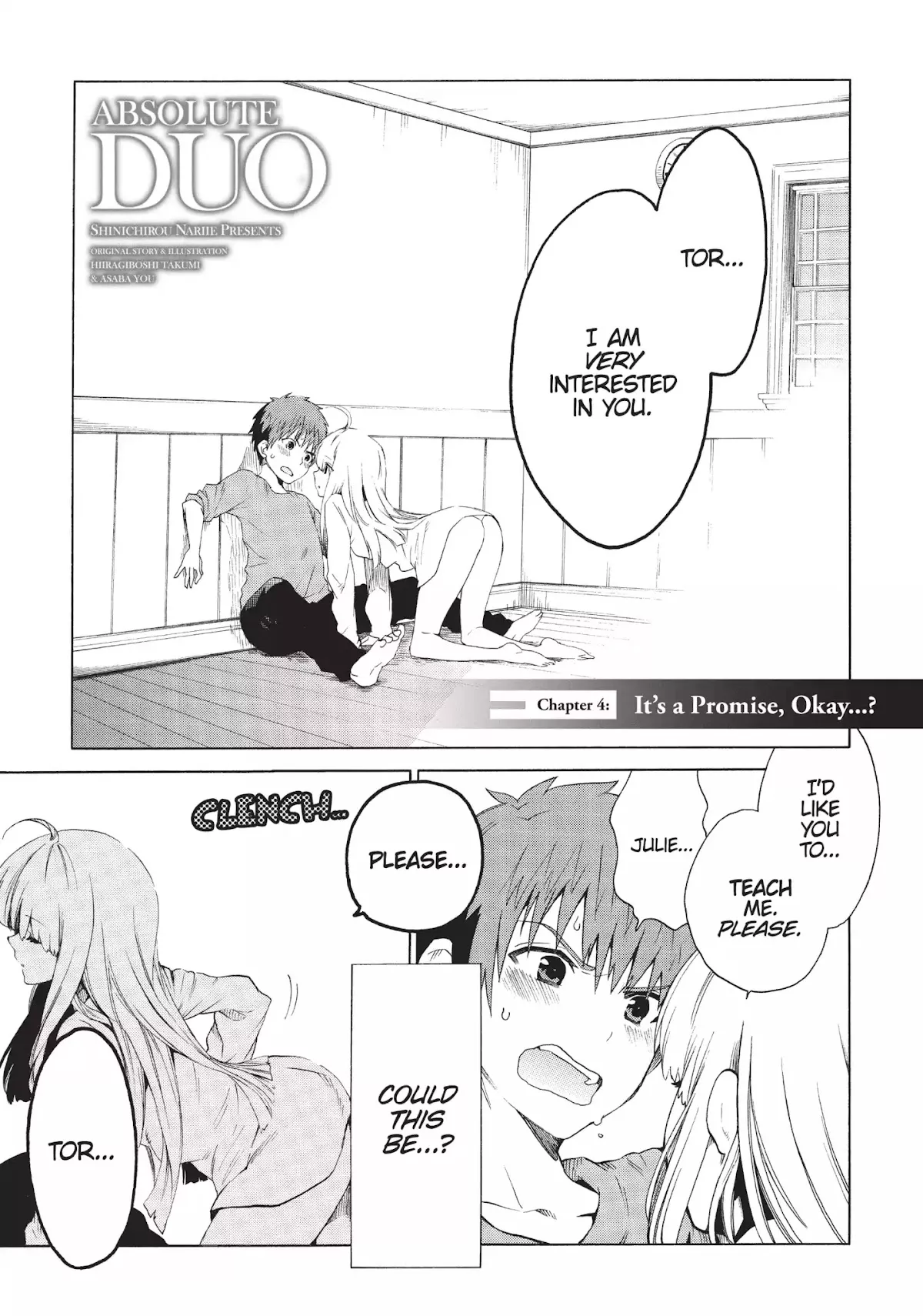 Read Absolute Duo Chapter 4 - It's a Promise, Okay...? Online