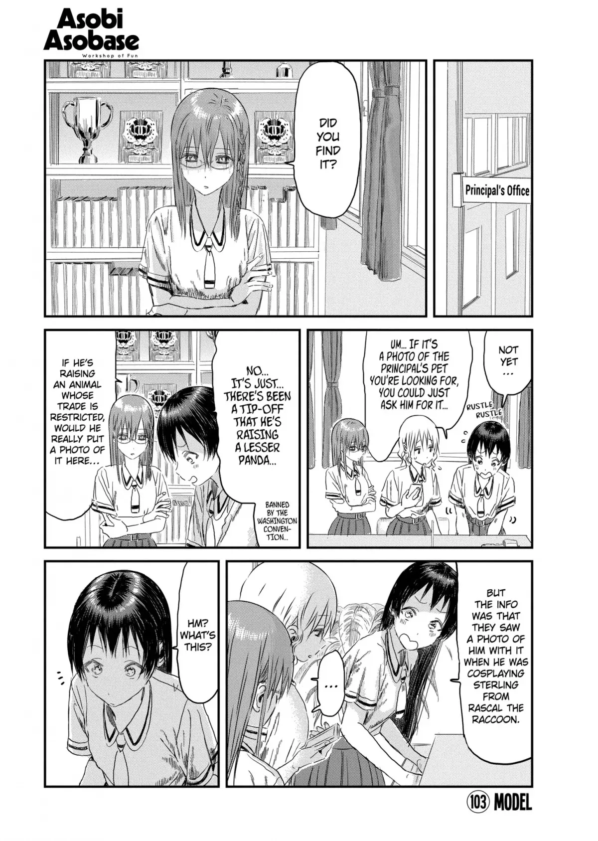 Read Asobi Asobase Chapter 103 - Model Online