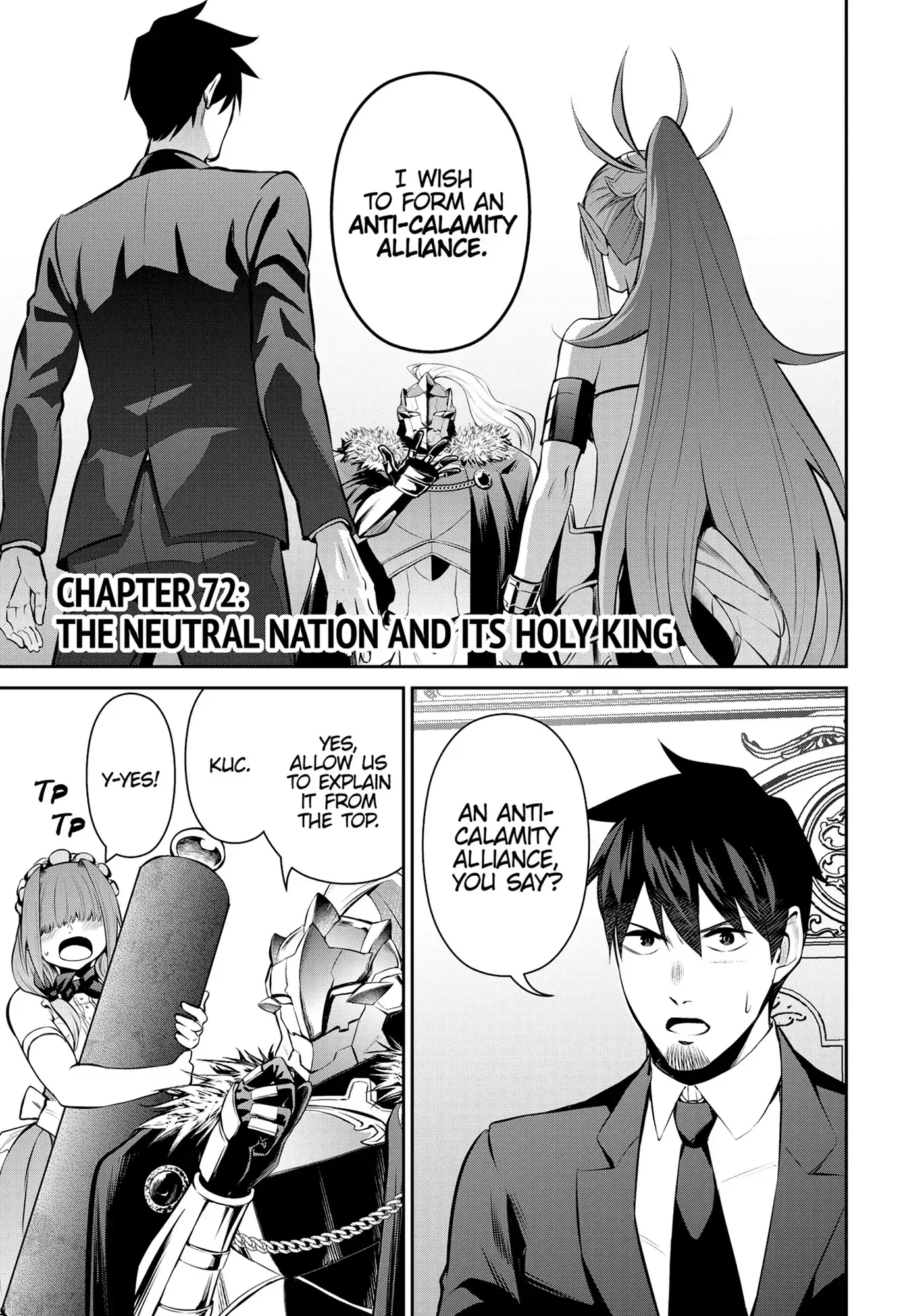 Read Salaryman ga Isekai ni Ittara Shitennou ni Natta Hanashi Chapter 72 Online
