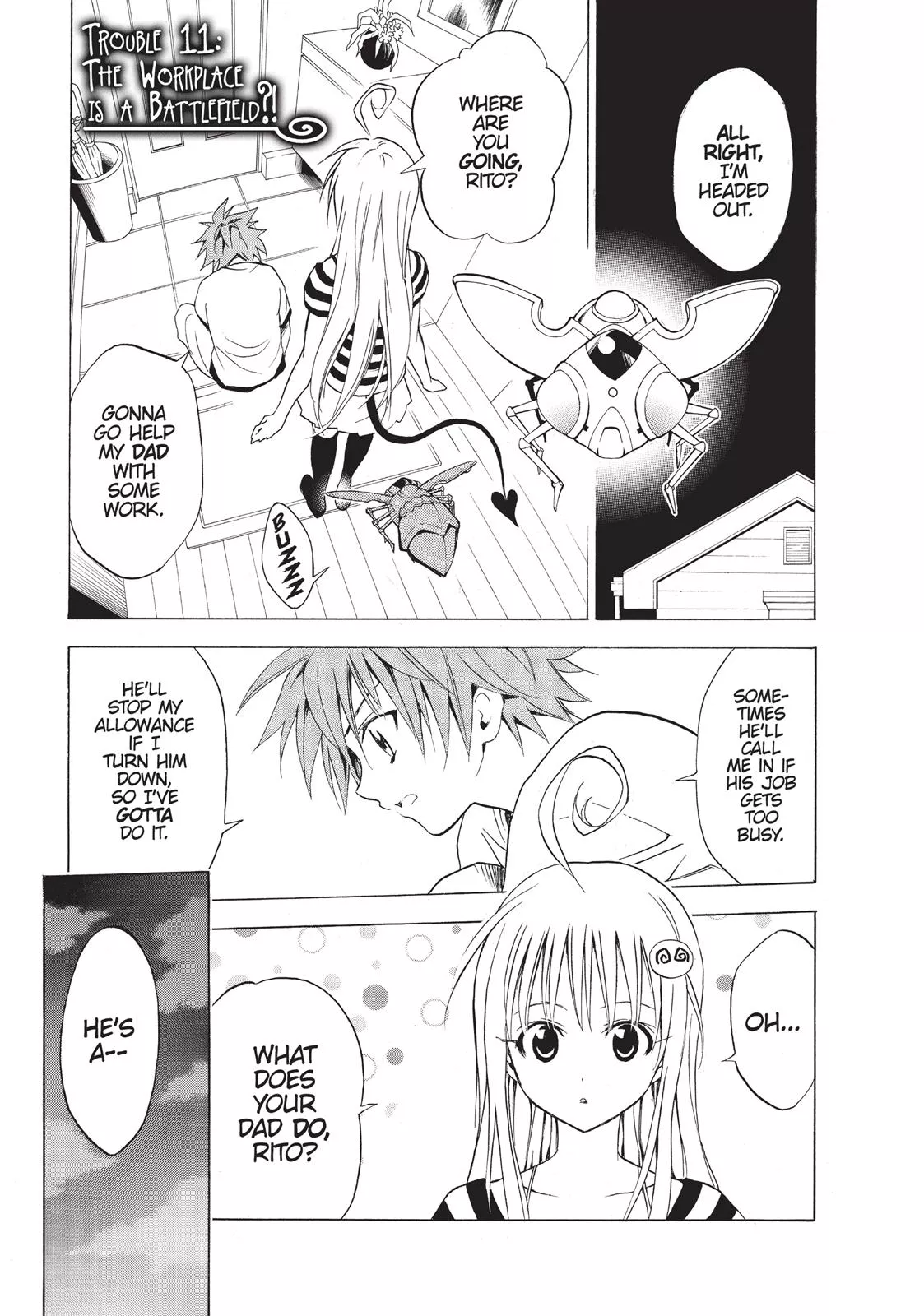 Read To Love Ru Chapter 11 Online