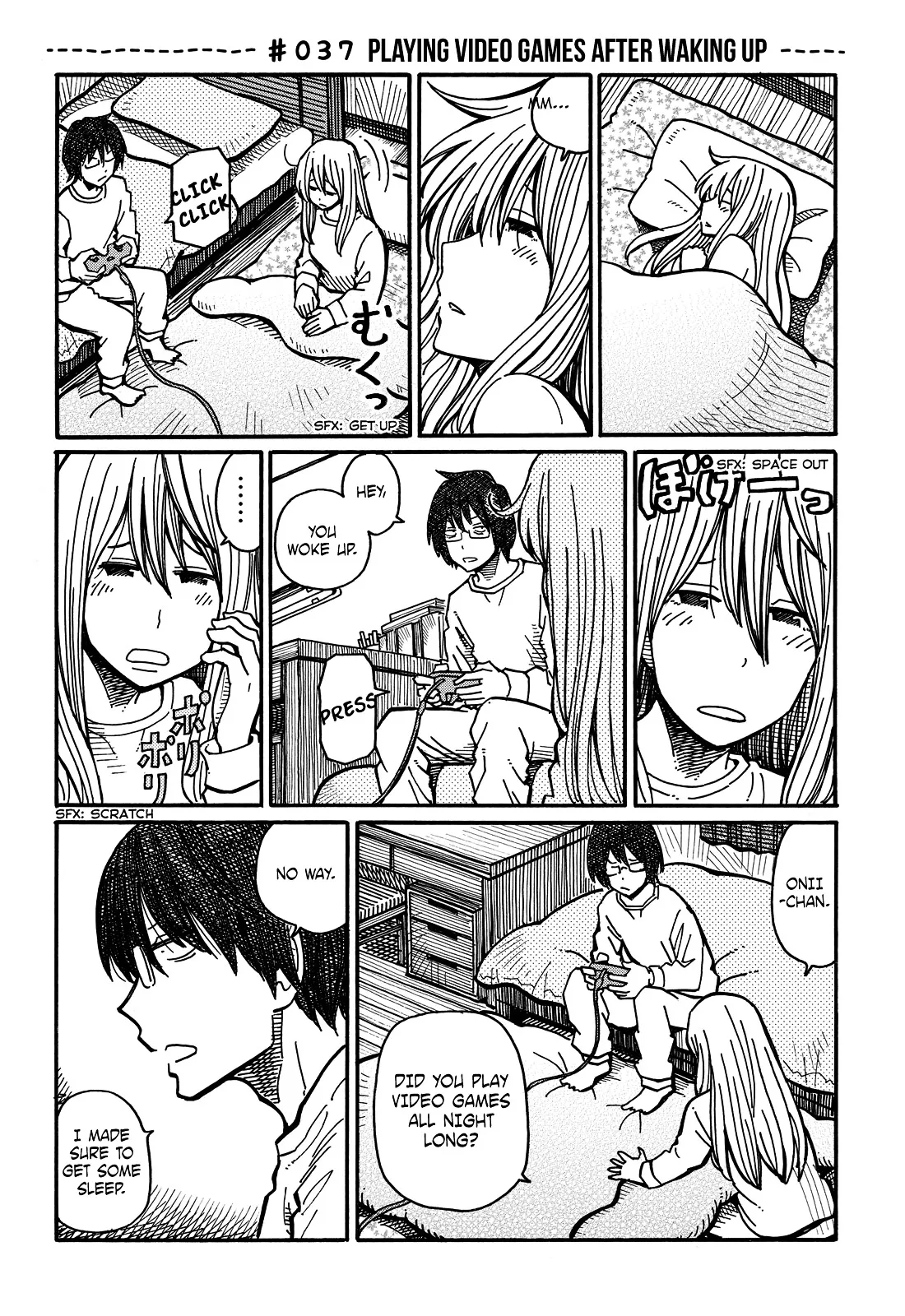 Read Hatarakanai Futari (The Jobless Siblings) Chapter 37 - Playing Video Games after Waking up Online