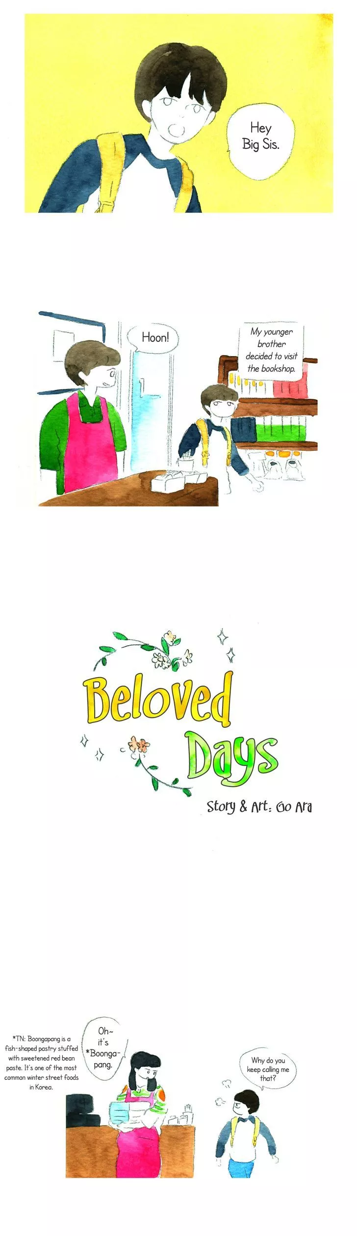 Read Beloved days Chapter 4 - Chapter 3 Online