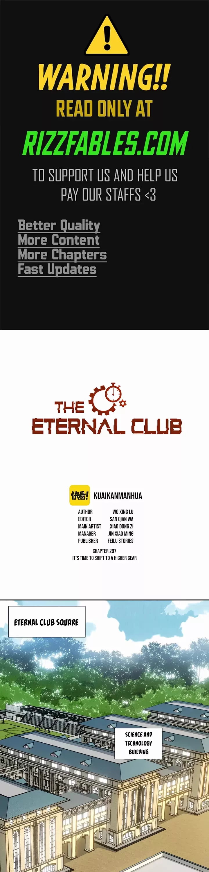 Read Eternal Club Chapter 297 Online