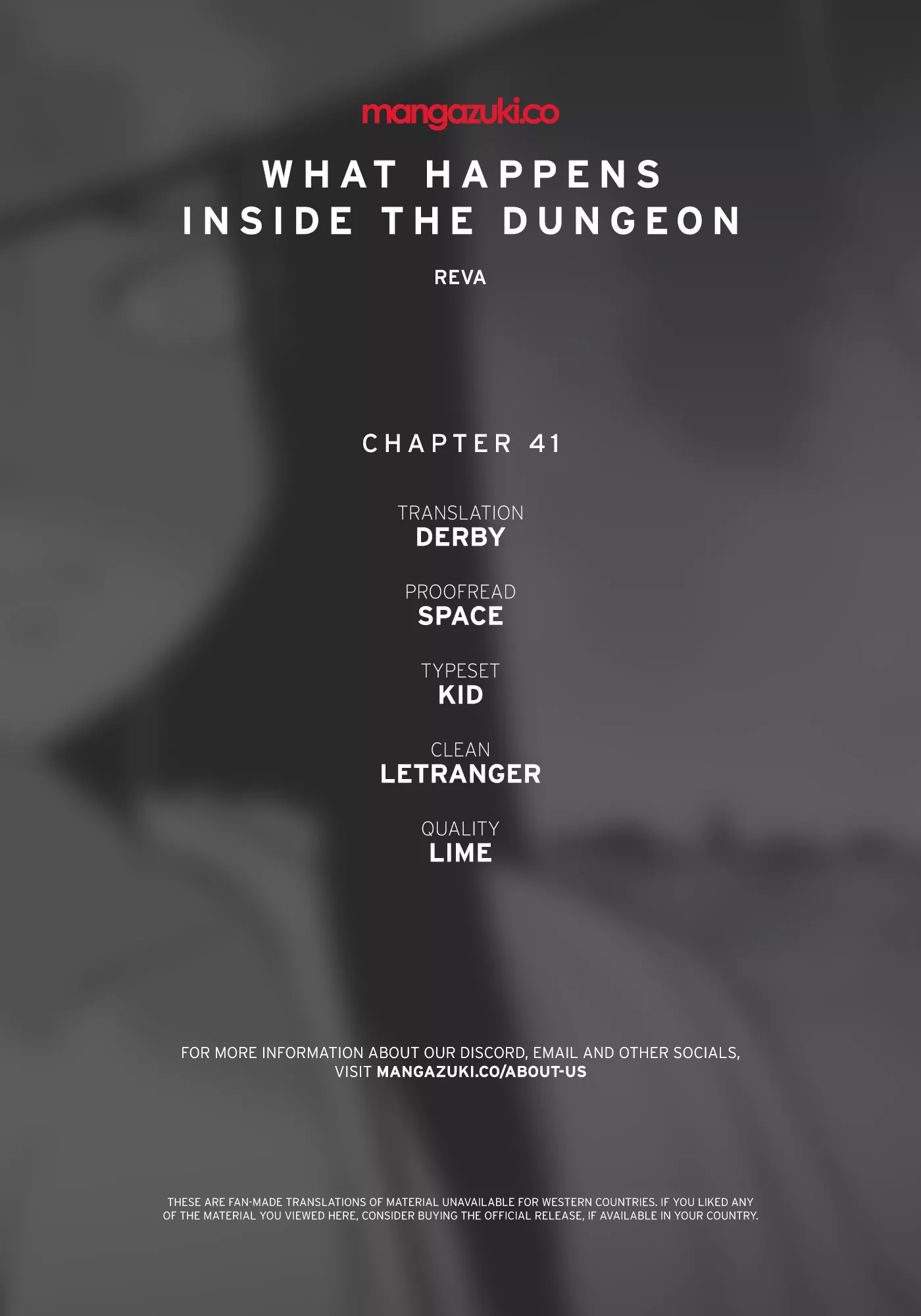 Read What Happens Inside the Dungeon Chapter 41 Online