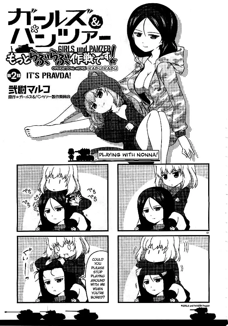 Read Girls & Panzer – Motto Love Love Sakusen desu! Chapter 2 - It's Pravda! Online