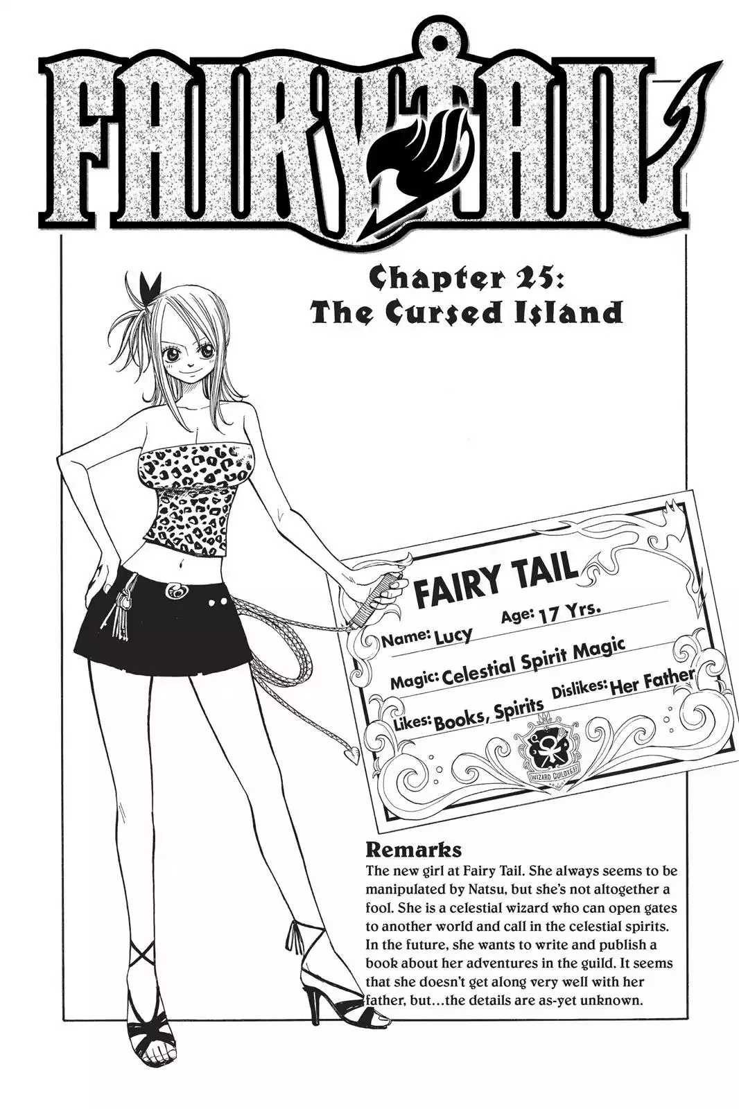 Read Fairy Tail Chapter 25 - The Cursed Island Online