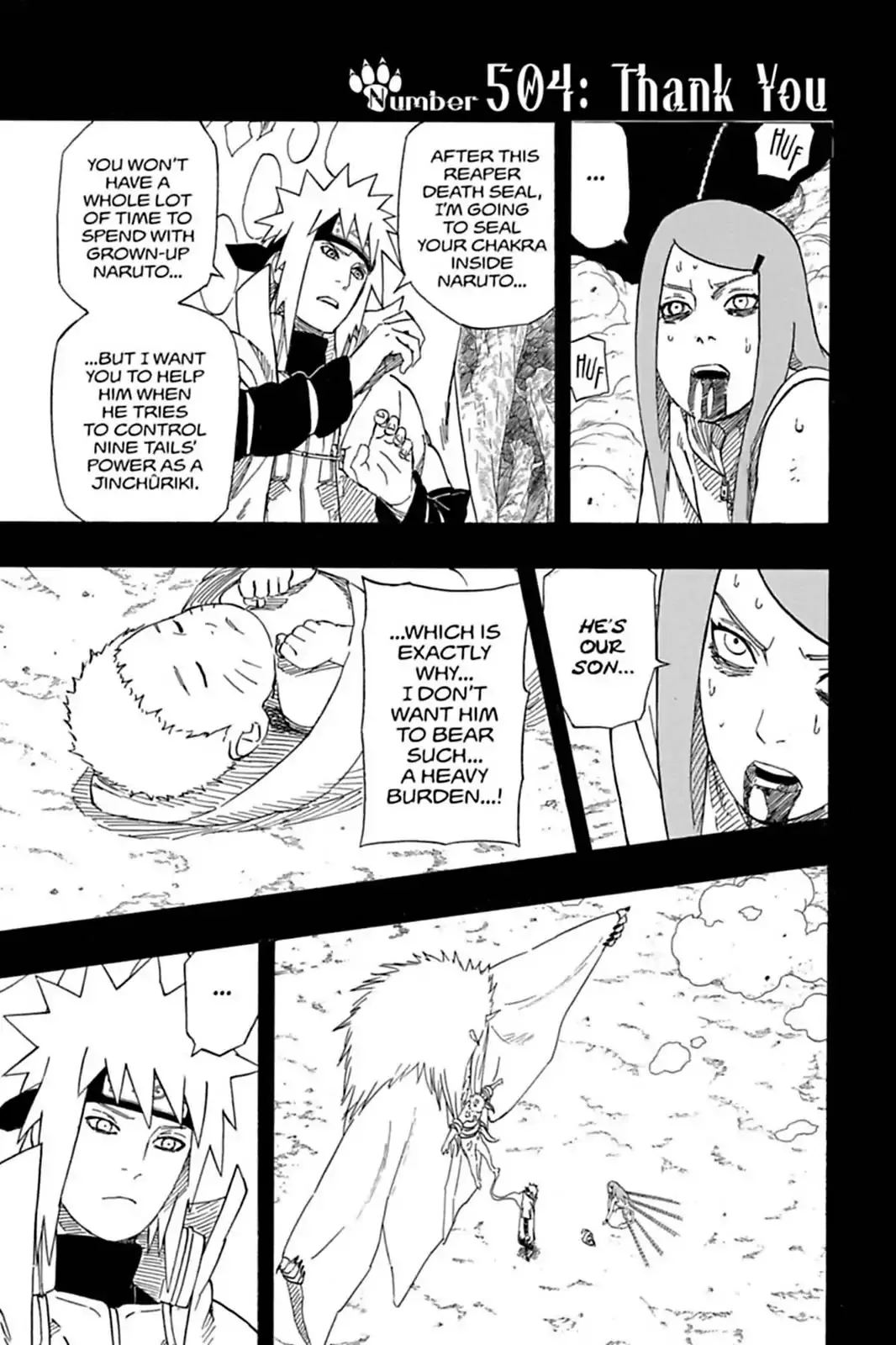 Read Naruto Chapter 504 - Thank You Online