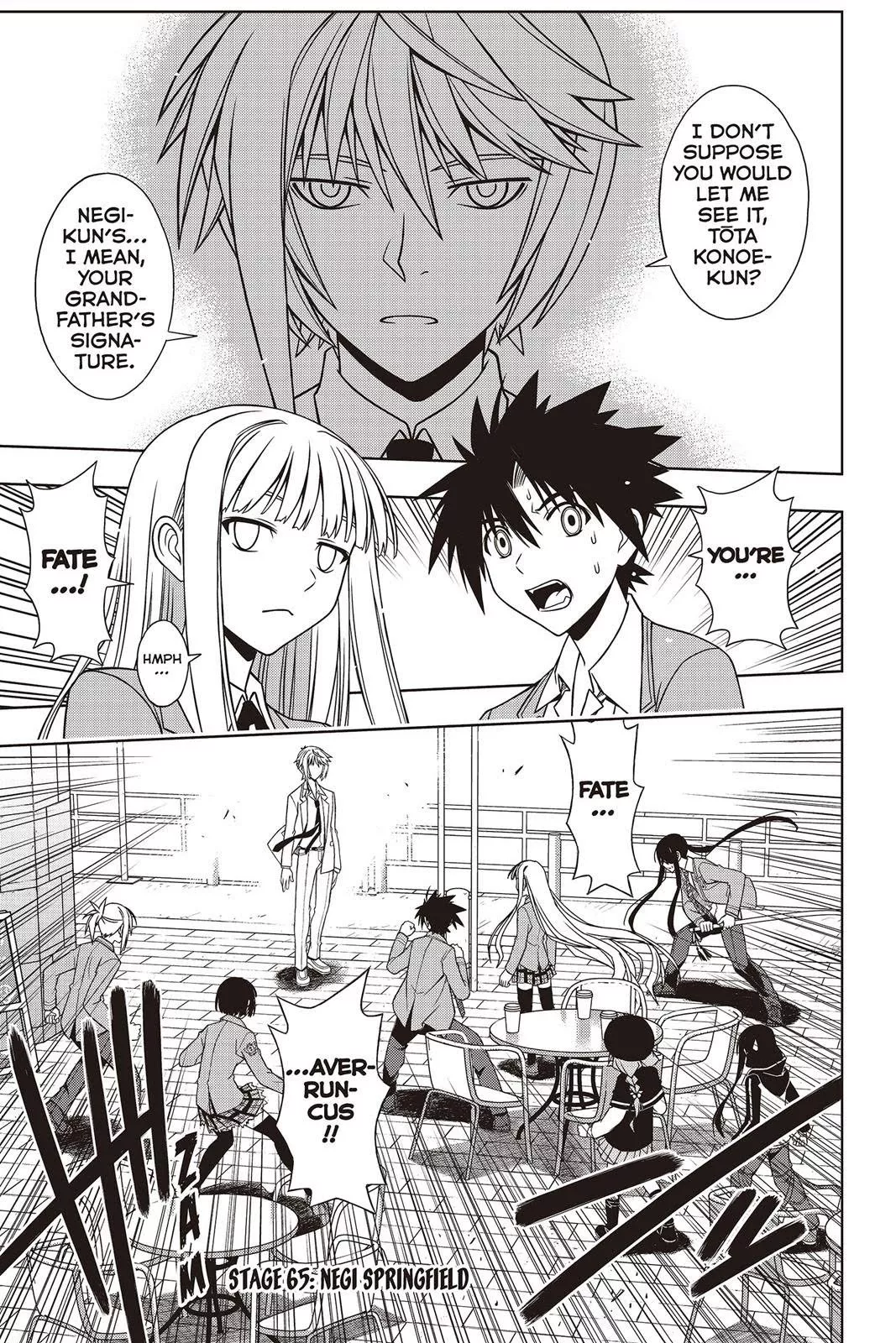Read UQ HOLDER! Chapter 65 Online
