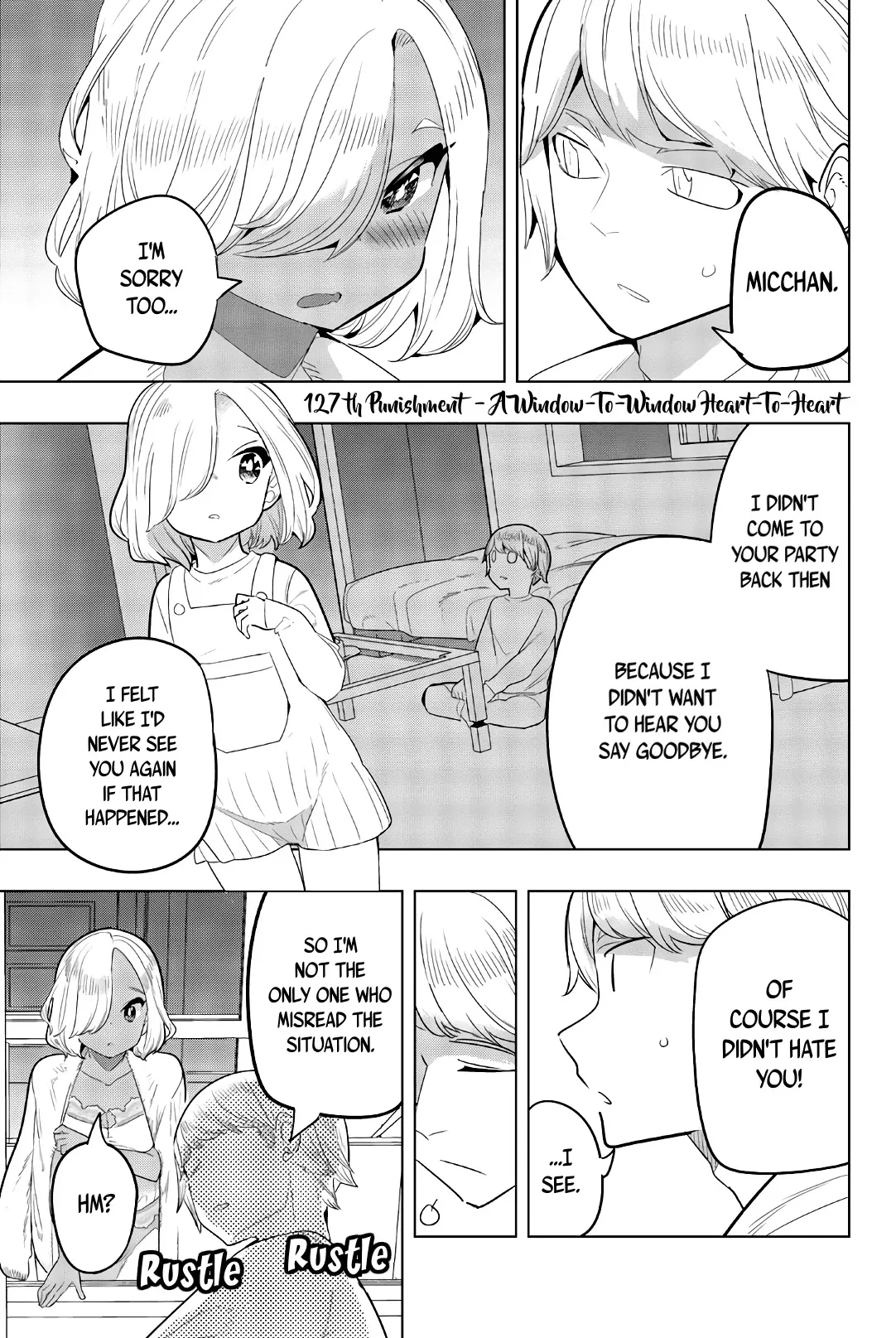 Read Houkago no Goumon Shoujo Chapter 127 - A Window-To-Window Heart-To-Heart Online