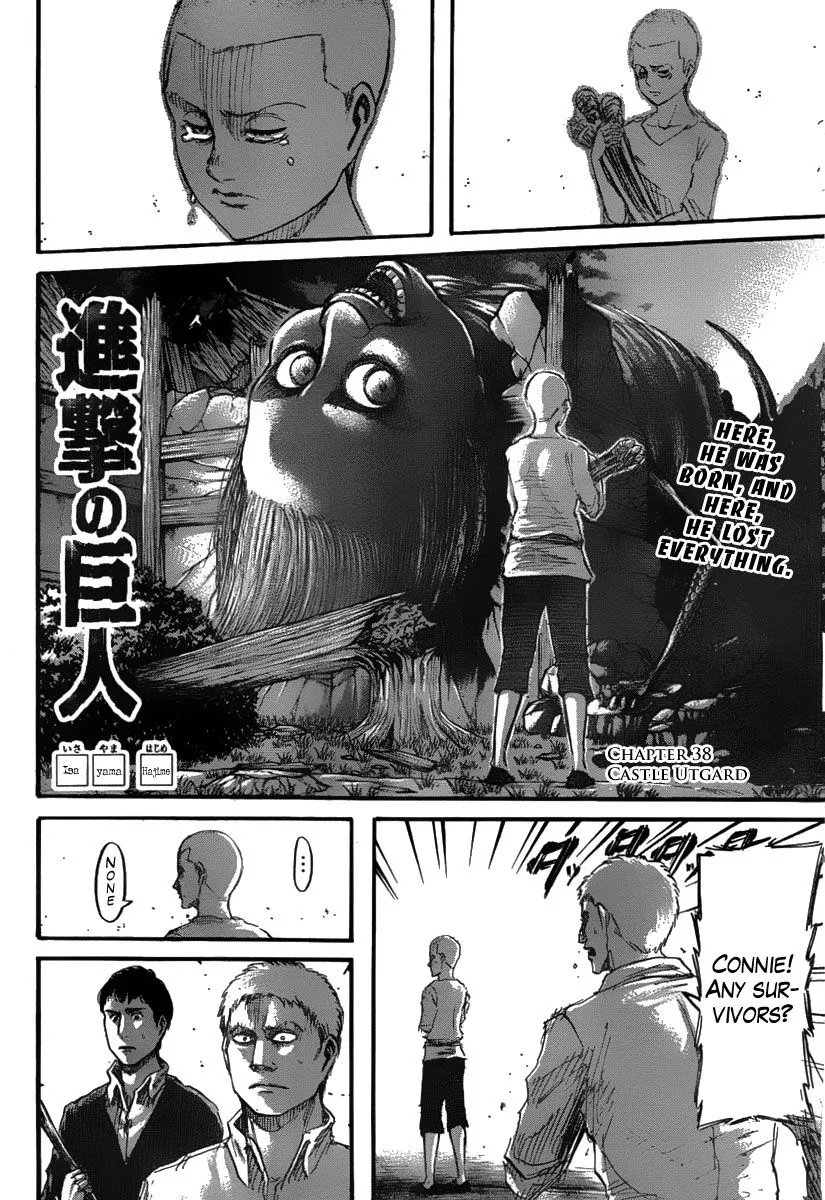 Read Attack on Titan Chapter 38 Online