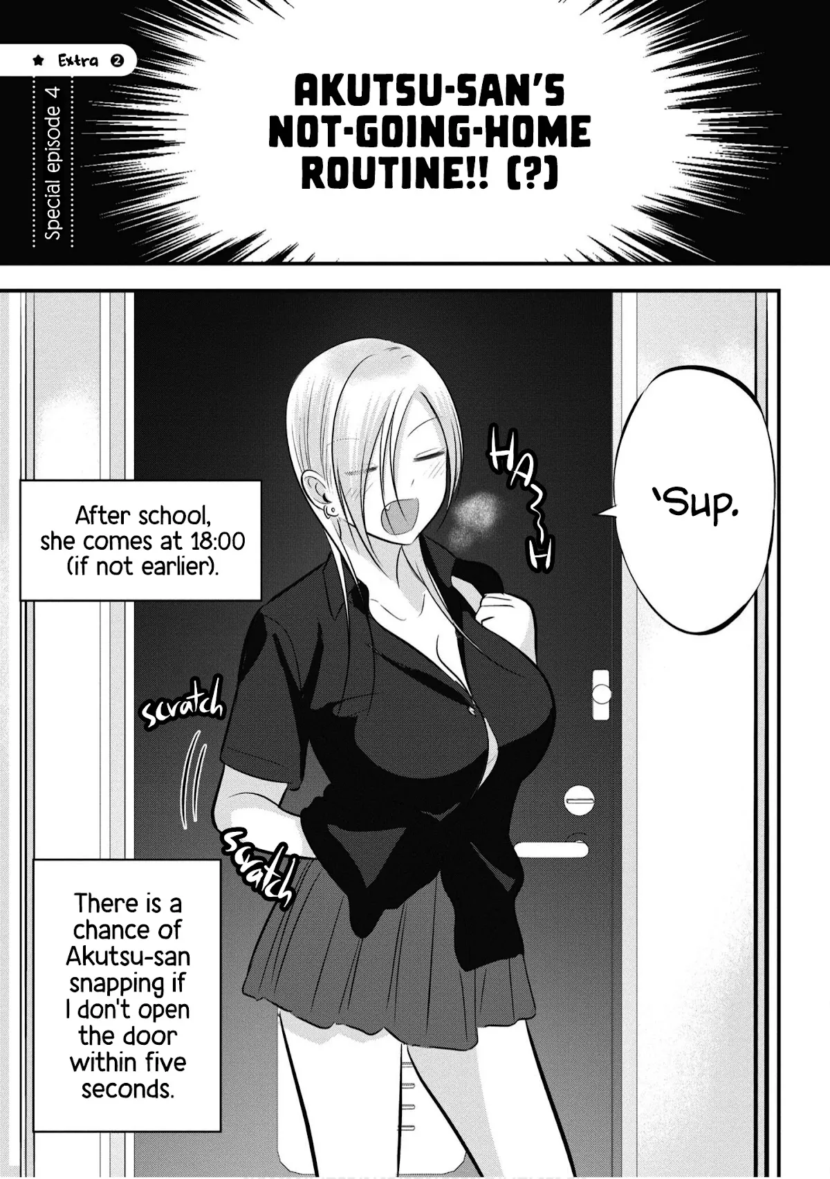 Read Please Go Home, Akutsu-san! Chapter 69.2 Online