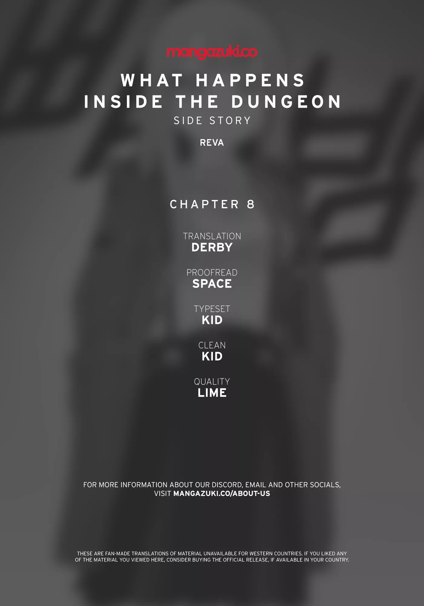 Read What Happens Inside the Dungeon Chapter 118 - Side Story - Chapter 8 Online