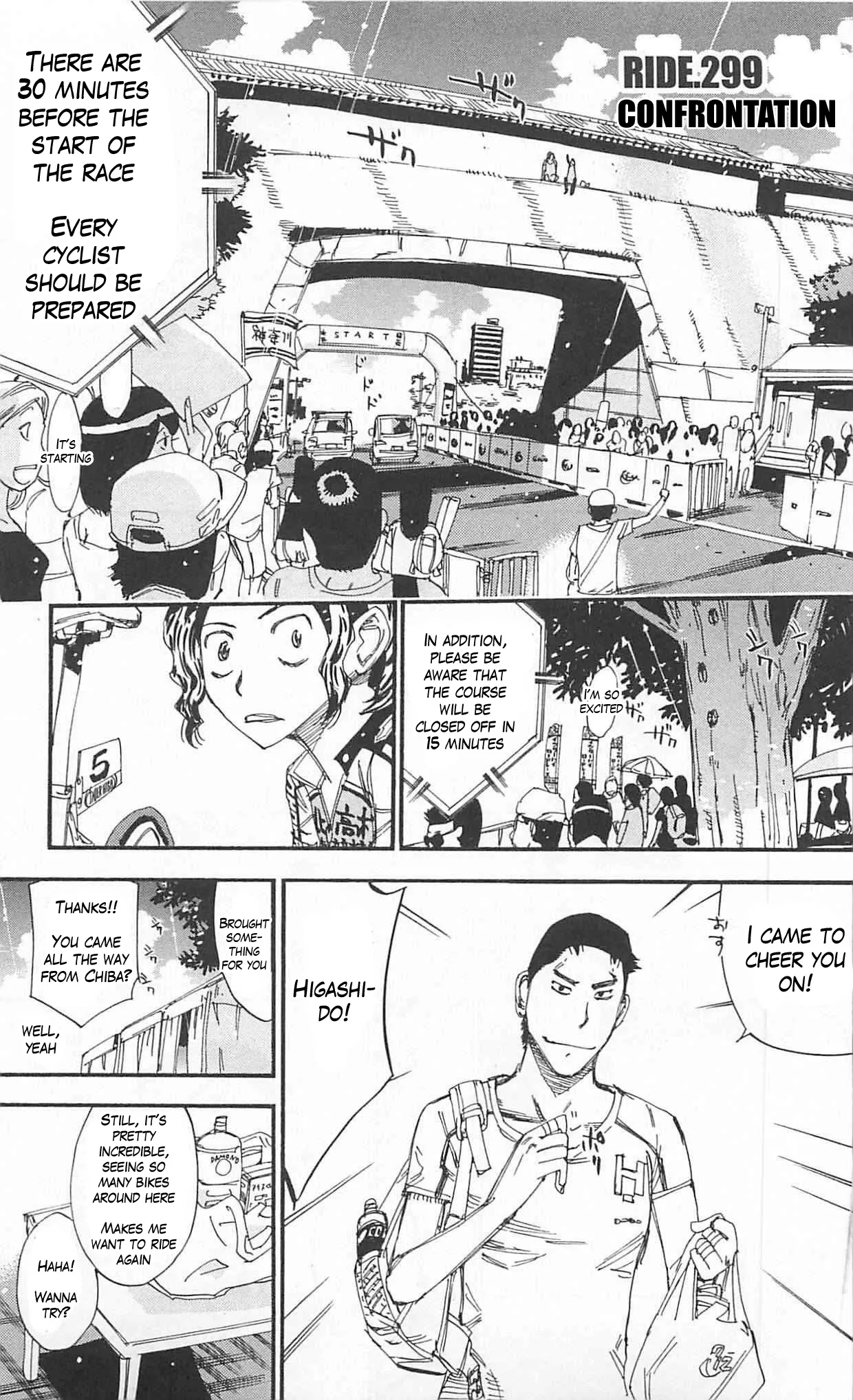 Read Yowamushi Pedal Chapter 299 - Confrontation Online